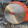 武威市全新液压锯挖掘机驱动岩石锯施工现场