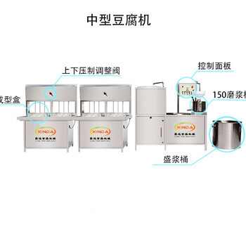 豆腐机图片豆腐机磨煮浆一体豆腐机大型