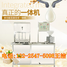 多功能豆腐机报价小型家用豆腐机厂家豆制品设备现货直销图片