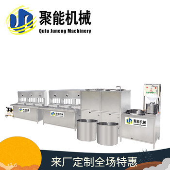 河北沧州聚能豆腐机器大型全自动全国花生果蔬豆腐机价格