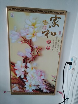 厂家-河北惠泽-壁挂式碳晶电暖画-墙暖画