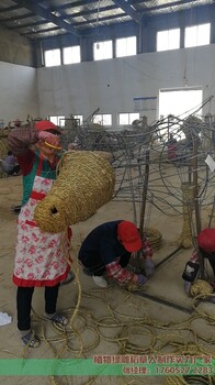 松桃加工稻草人工艺品流程