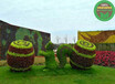 剑河庆典植物绿雕布置供应商