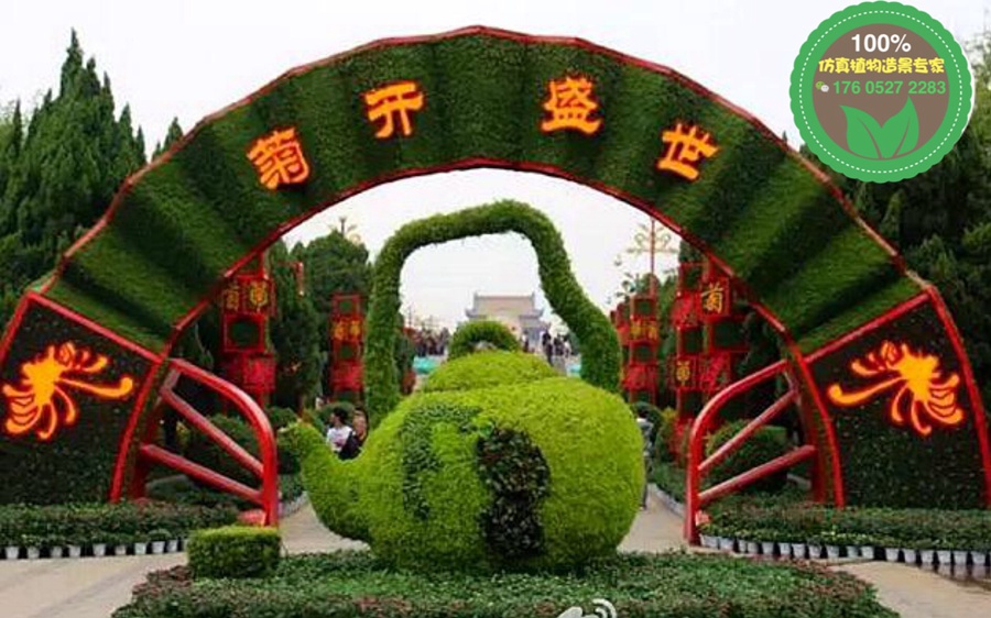 安徽黄山大型仿真绿雕生产价格