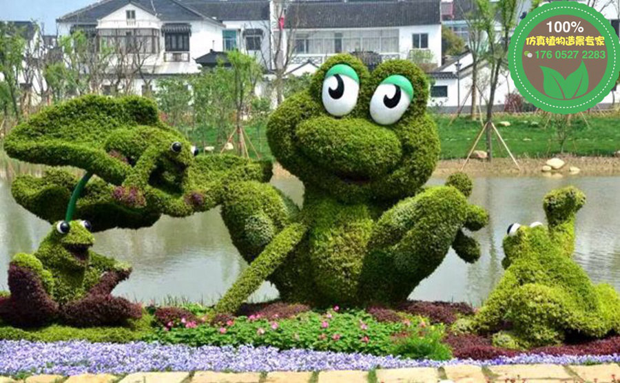 桂林平乐湿地公园绿雕设计公司