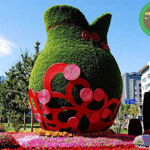 吉林舒兰城市植物雕塑生产厂家