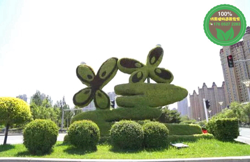 三门峡义马生态度假庄园绿雕制作团队