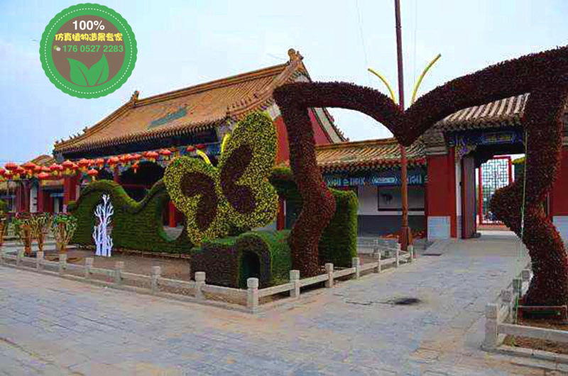 桂林资源开封立体花坛绿雕生产厂家