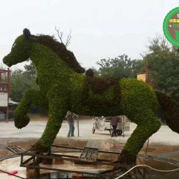 雅安雨城大型立体花坛绿雕生产价格
