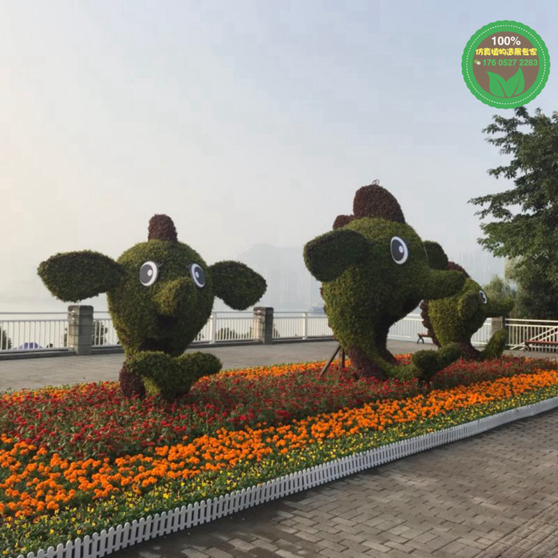 聊城莘县仿真植物绿雕设计公司