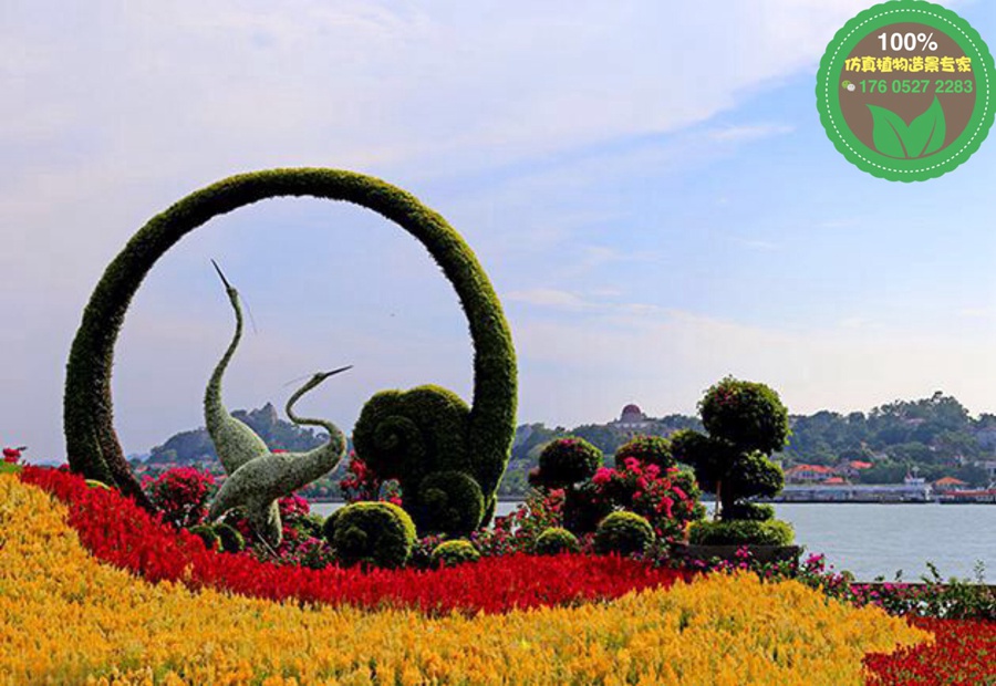 貨到付款：茂南立體花壇綠雕來(lái)圖加工生產(chǎn)
