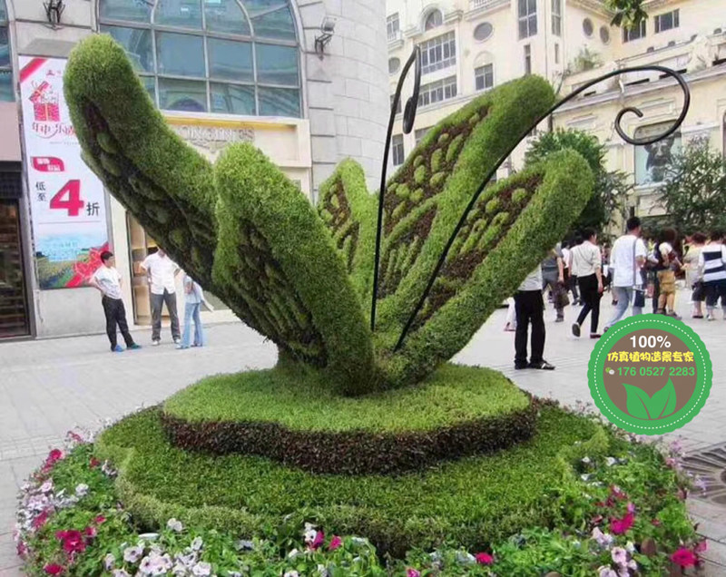 海滄五色草造型綠雕制作廠家