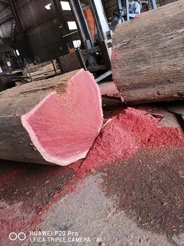 柳桉木厂家价格任意尺寸定做红柳桉防腐木园林景观材料
