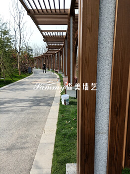 郑州木纹漆施工案例告诉你混凝土如何做出木纹效果？