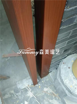 隨棗木紋漆施工鋼結構廊架仿木紋漆施工護欄木紋漆施工工藝