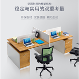 北京绿色办公家具租赁员工工位单人双人多人等图片3