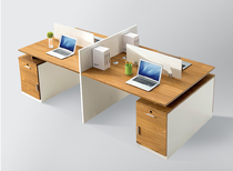 厂家办公桌现代实木桌隔断卡位桌会议桌前台办公椅图片1