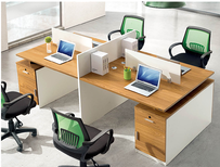 厂家办公桌现代实木桌隔断卡位桌会议桌前台办公椅图片2