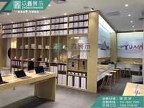 新时代华为3.5版挂钩配件柜3.5版体验台专卖店华为洽谈桌河南华为发光字厂家图片4