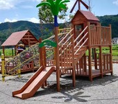 儿童钻洞爬网，木制攀爬组合，木制组合滑梯，幼儿园滑梯