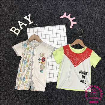 杭州嬰幼兒批發(fā)市場(chǎng)蓓茵兒品牌折扣童裝尾貨走份批發(fā)