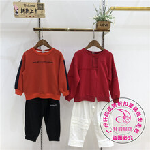 杭州品牌尾貨童裝米愉秋裝韓版尾貨童裝走份批發(fā)圖片