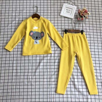 北極狐童裝進貨渠道小丸子童裝品牌折扣店貨源兒童加絨家居服哪里有
