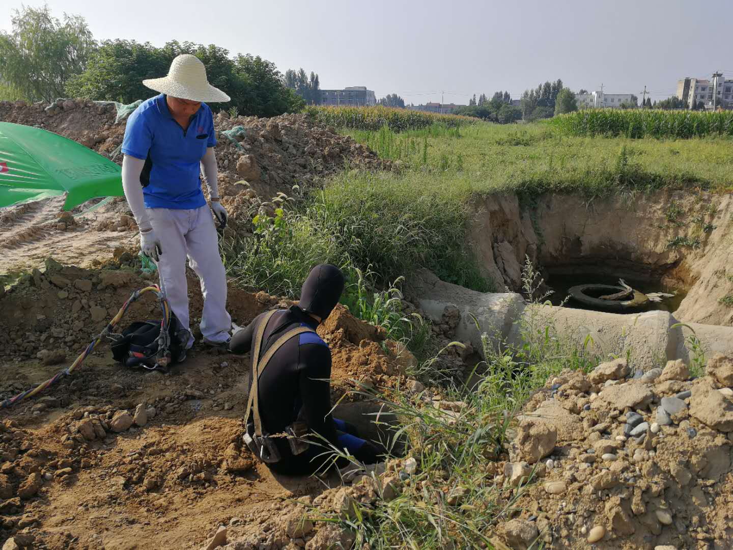 （新闻）苏州雨水管道水下封堵技术品质