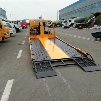 国六新款小车救援拖车销售公司东风凯普特小车救援拖车