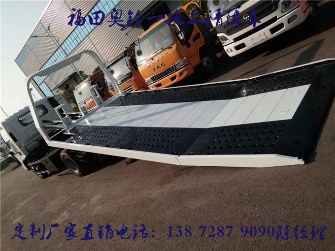 国六江铃救援拖车车型