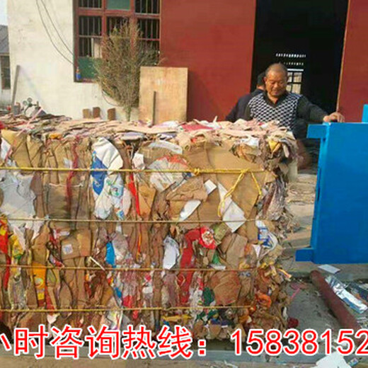 浙江湖州中豫瑞光液压废纸打包机全国rg