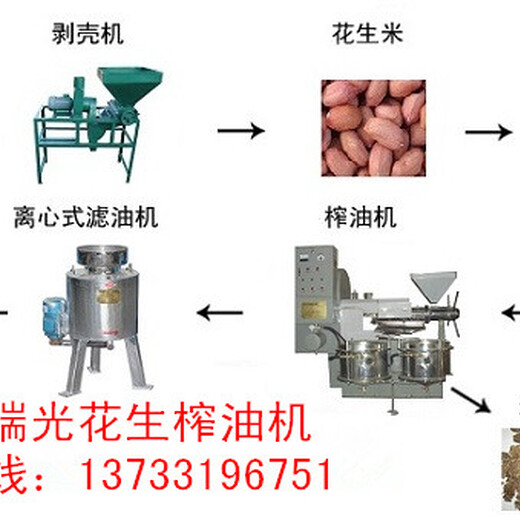 吉林省山茶籽榨油机成套设备