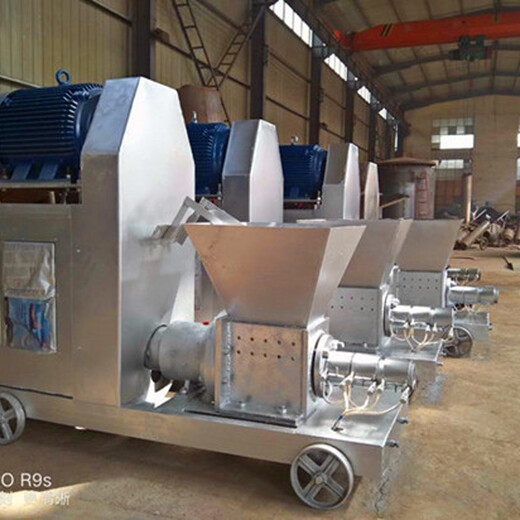 湖南怀化颗粒木炭机高要求标准提高了生产效率