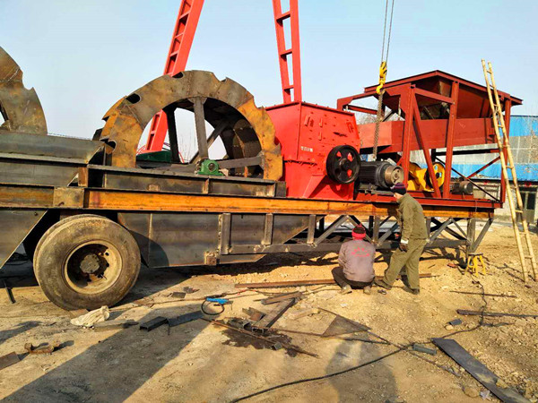 北京北京周边轮胎式移动破碎设备，移动式砂机