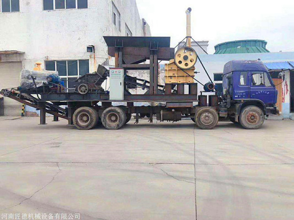 滁州河卵石移动式制砂机为您带来更多经济效益