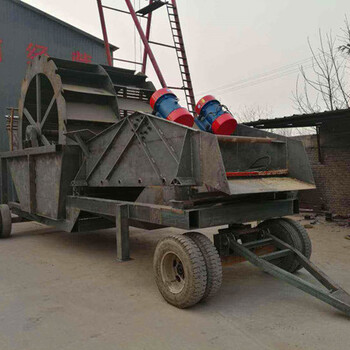 黑龙江双鸭山青石移动式制砂机,移动打砂机制造