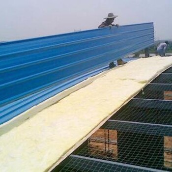 丹东化工厂屋顶加固保温棉玻璃棉保温材料