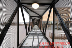 菱型鋁拉網幕墻/裝飾鋁網廠家——上海申衡圖片0