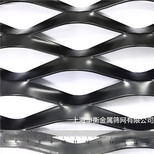 菱型鋁拉網幕墻/裝飾鋁網廠家——上海申衡圖片1