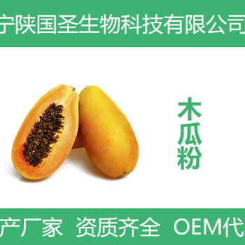 木瓜粉固體飲料藥食同源木瓜提取物