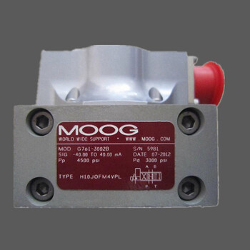 原装穆格MOOG大量现货G761-3005B液压阀两级电极电液伺服阀