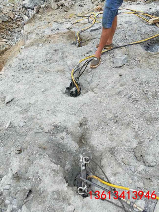 贺州挖河道硬石头破碎劈裂机厂家电话