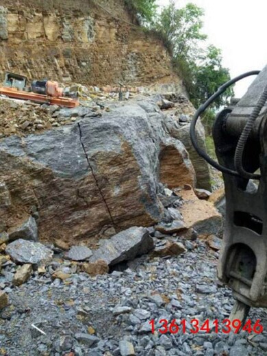 矿山石材开采大型分裂机北海新闻不易损坏