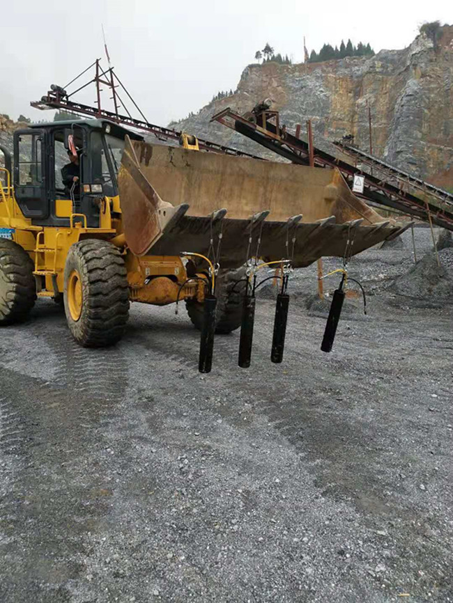六盘水修公路石头硬破石头劈裂机代替火工品
