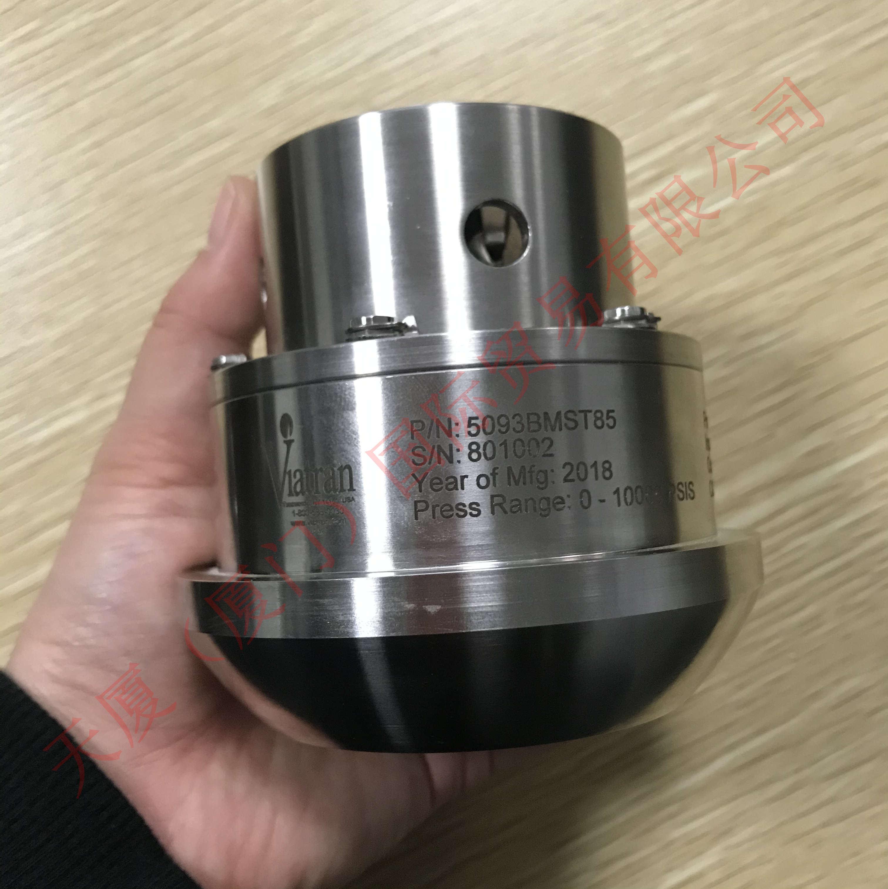 偃师市威创传感器520BQSX651四芯插头20000PSI美国VIATRAN