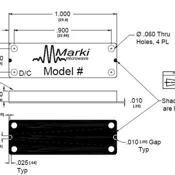 Marki带通滤波器FB-1215SM