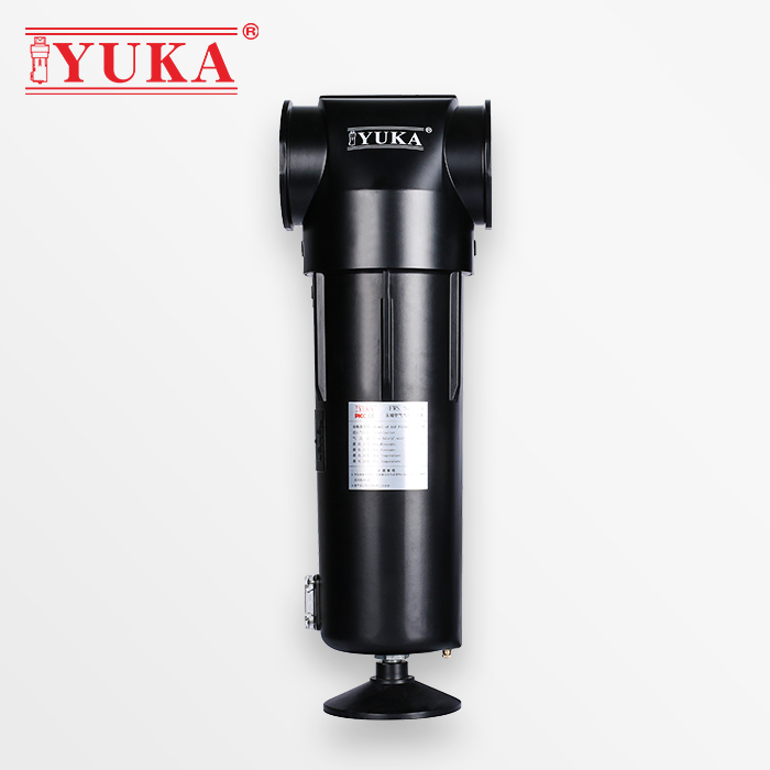 YUKA宏日嘉压缩空气过滤器除水高效旋风气水分离器空压机过滤器除水FWS140