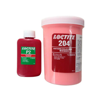 乐泰204胶水厌氧型螺纹紧固剂Loctite高强度预涂型锁固胶厂家