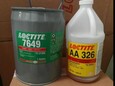 汉高乐泰Loctite326结构胶水磁钢胶粘汽车内后视镜用镜座胶厌氧胶