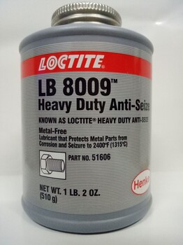 乐泰LB8009loctite51606重载抗咬合剂耐高温防卡剂润滑油510g厂家